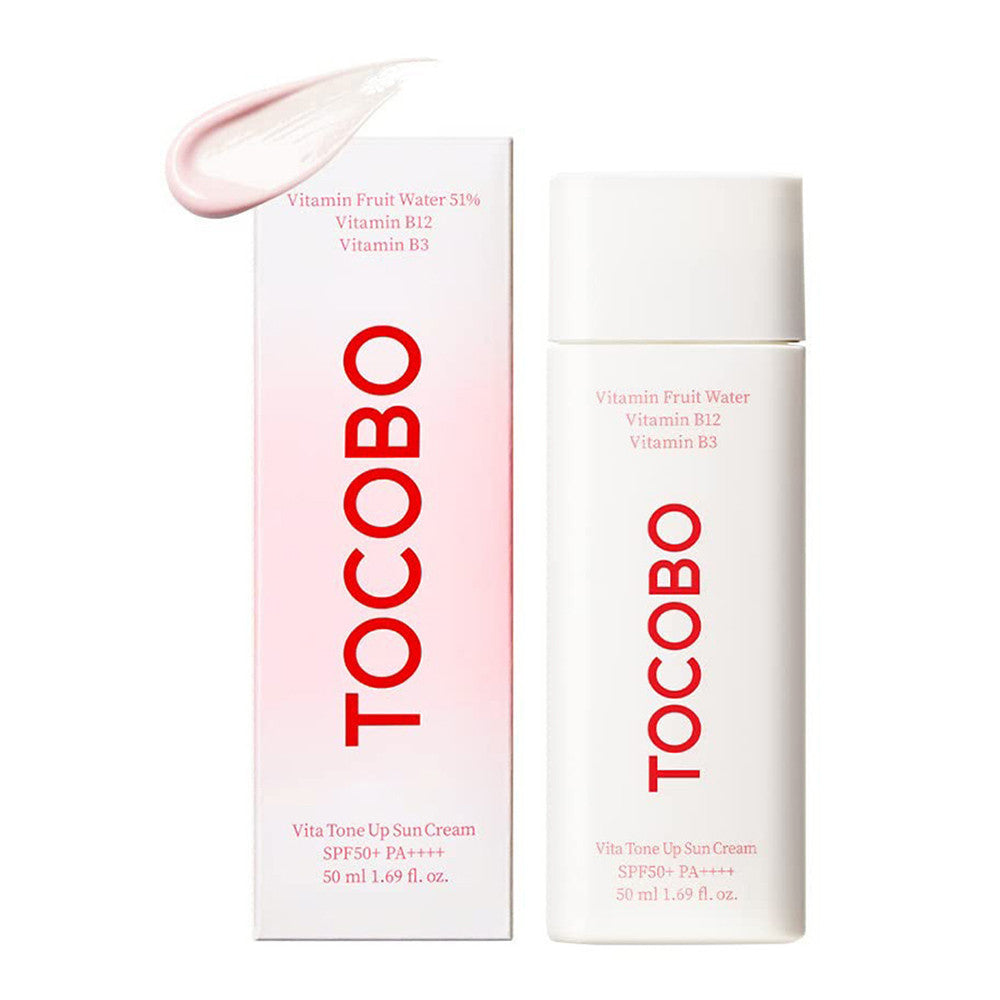 TOCOBO Vita Tone Up Sun Cream for Face SPF50 Plus 1.69Oz (50ml)